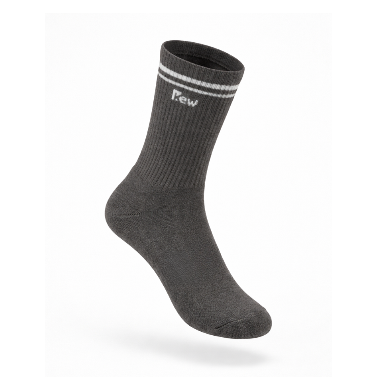 Sports -Dark Grey Free Size premium Socks