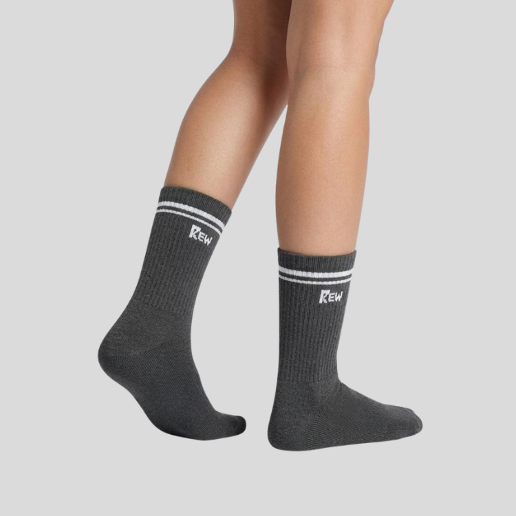 Sports -Dark Grey Free Size premium Socks