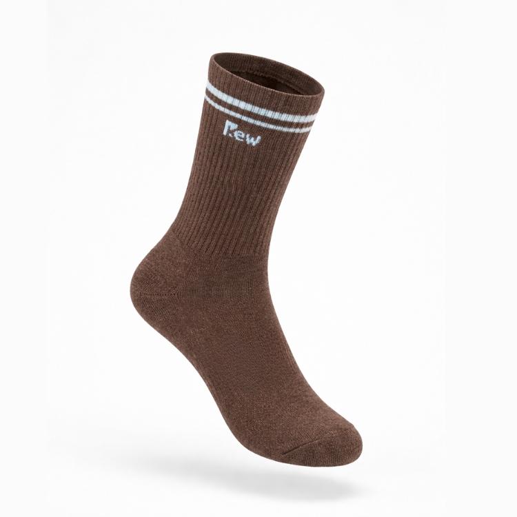 Sports -Brown Free Size premium Socks