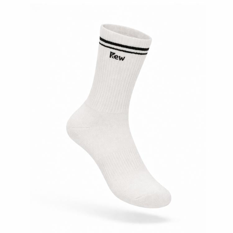Sports - White Free Size premium Socks