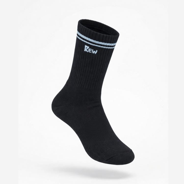 Sports - Black Free Size premium Socks