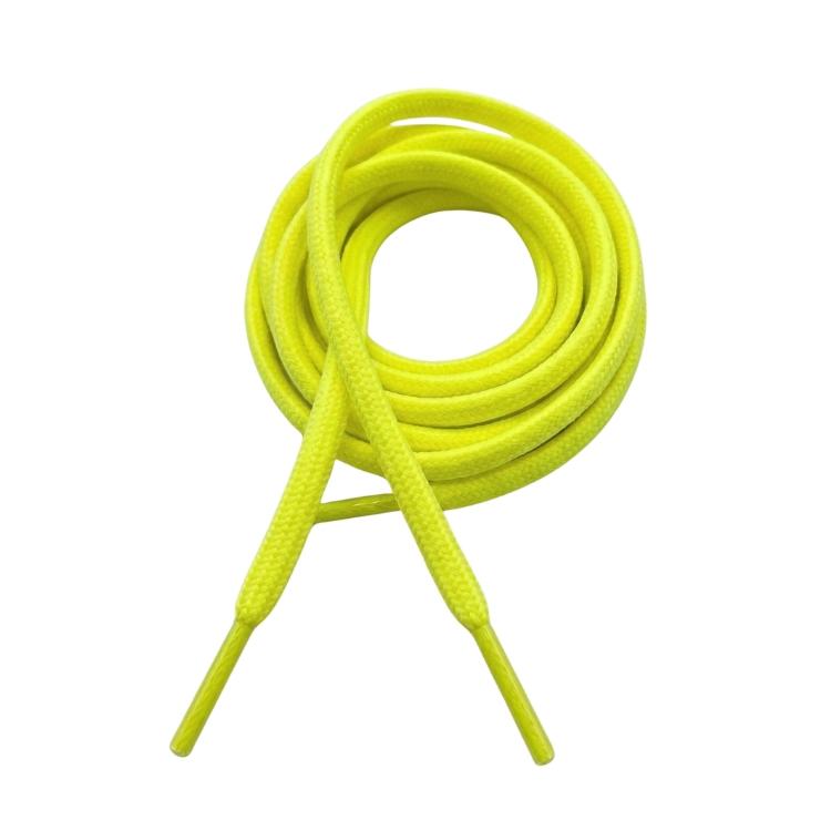 Neon Yellow Flat Casual Lace