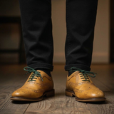 Dark Green Dress Shoelaces