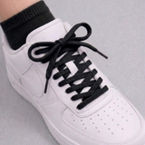 Black Flat Casual Lace