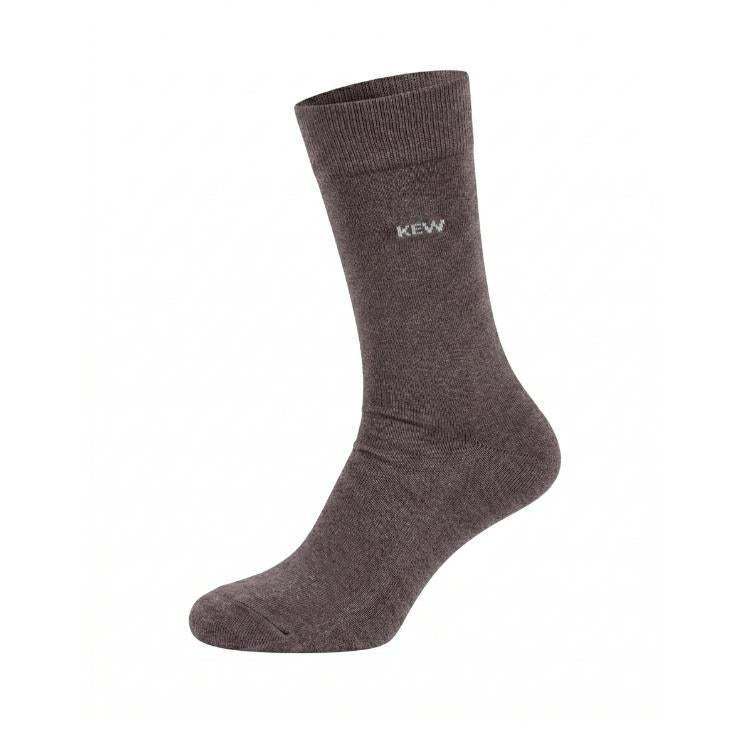 Crew Socks Dark Brown Free Size
