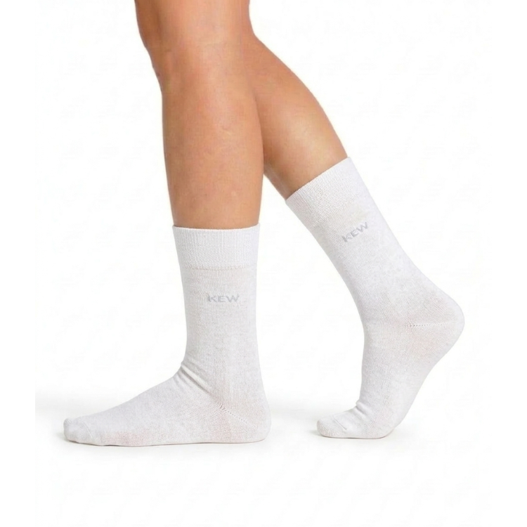 Crew Socks White Free Size