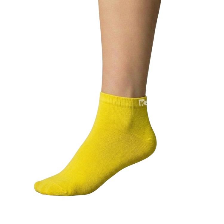 Ankle Socks - Yellow Free Size