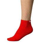 Ankle Socks - Red Free Size