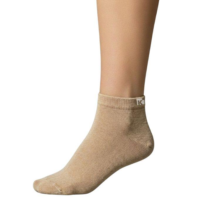 Ankle Socks - Beige Free Size
