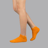 Ankle Socks - Orange Free Size