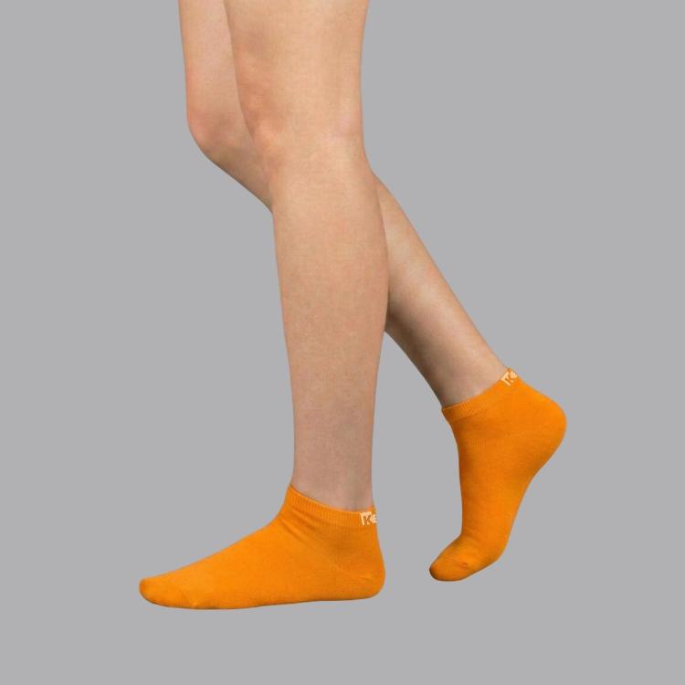 Ankle Socks - Orange Free Size