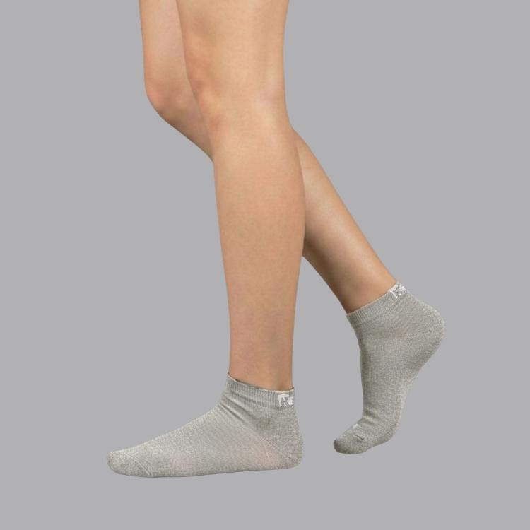 Ankle Socks - Light Grey Free Size