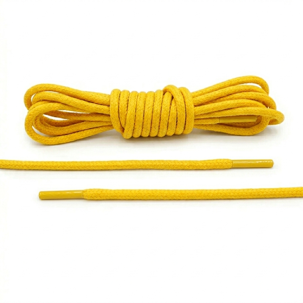 Yellow Dress Shoelaces