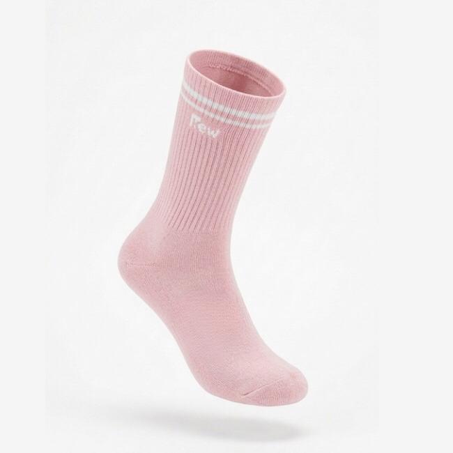 Sports - Pastel Pink Free Size premium Socks
