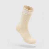 Sports - Pastel Cream Free Size premium Socks