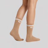 Sports - Beige Free Size premium Socks